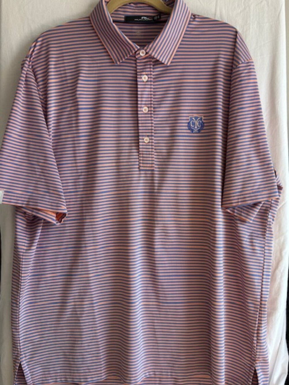Ralph Lauren  RLX blue and orange stripped XL